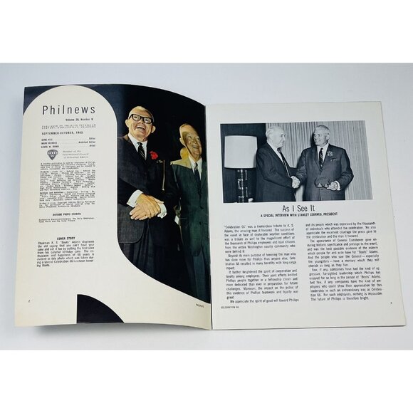 PHILNEWS Magazine September October 1965 HAPPY 66TH BIRTHDAY BOOTS Phillips 66 - Picture 2 of 4